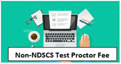 Picture of Non-NDSCS Test Proctor Fee