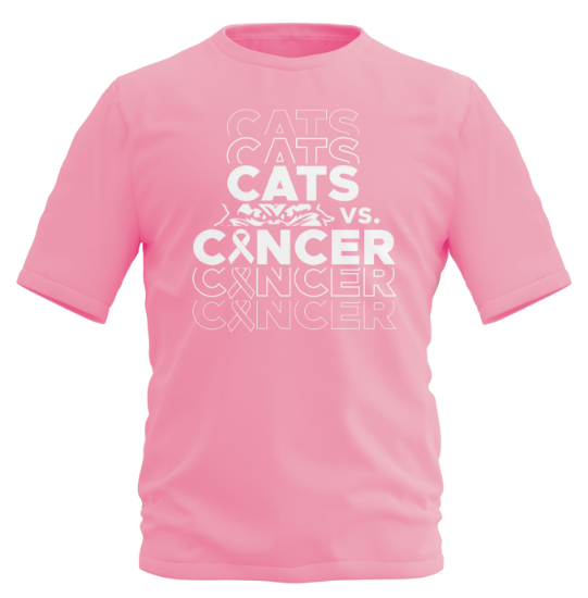 Picture of Cats vs Cancer T-Shirts