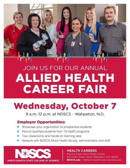 Picture of NDSCS Health Career Fair